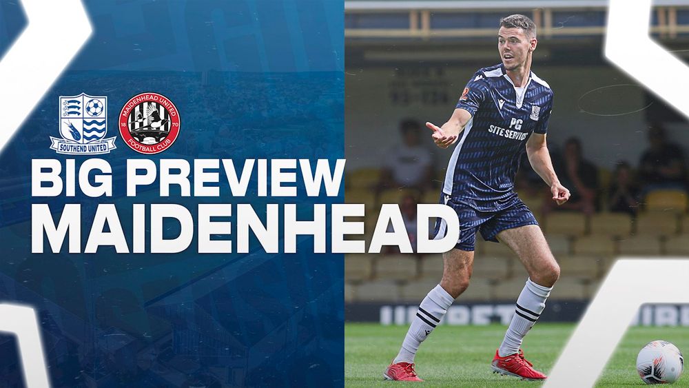 Big Preview Southend V Maidenhead Southend United Football Club