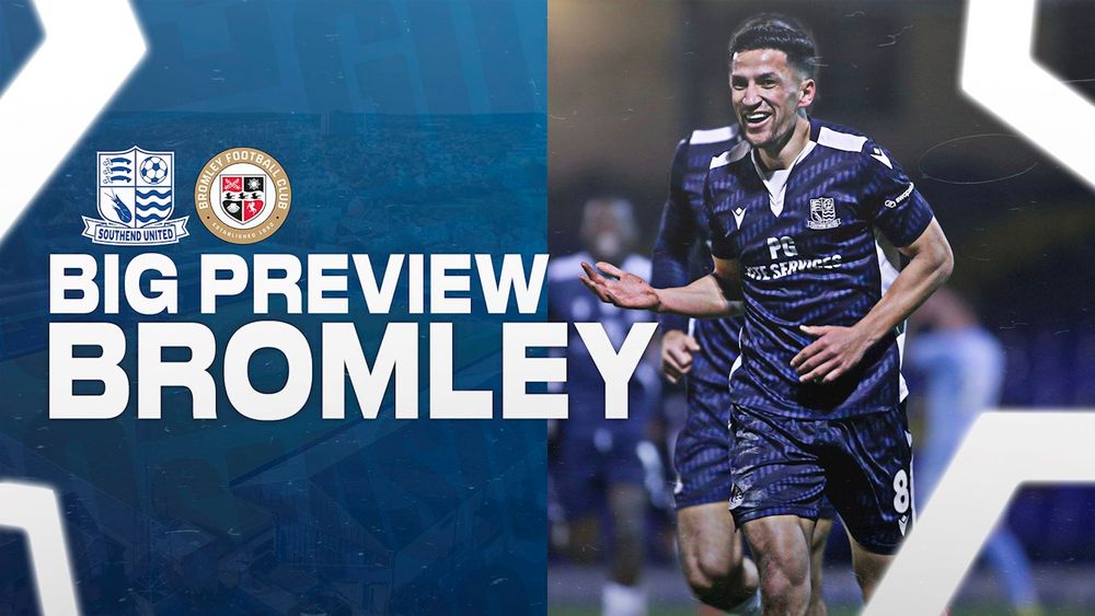 Big Preview Southend United V Bromley Southend United Football Club