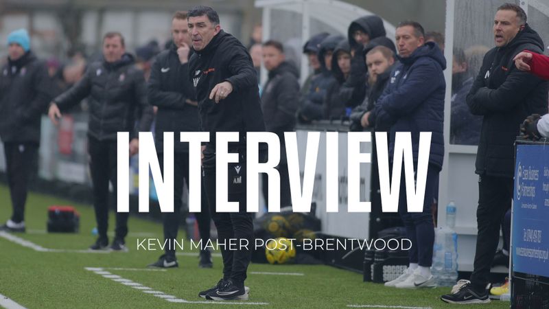 Interview: Kevin Maher on Brentwood victory