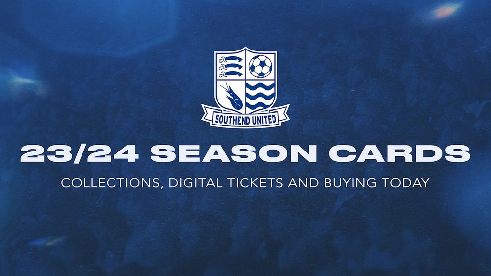 SEASON CARDS Southend United Football Club